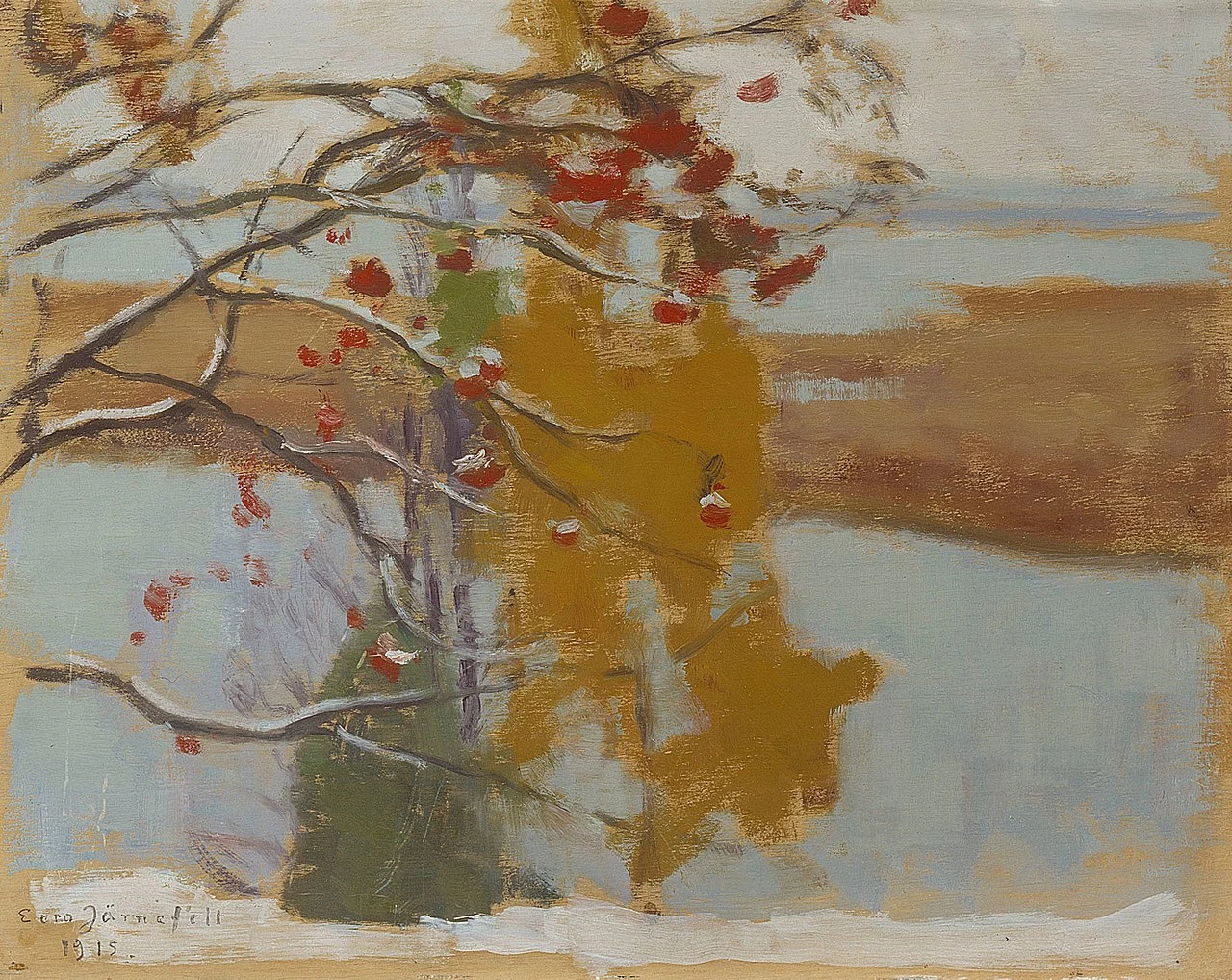 Eero Järnefelt - Bacche di sorbo, Finnish National Gallery, Helsinki